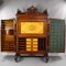 Amerikanischer Wells Fargo Schreibtisch aus Nussholz von Wooton Desk, 19. Jh. Co 3