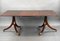 19th Century English Mahogany Pedestal Dining Table 2