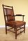 19th Century Victorian English Gothic Revival Walnut Armchairs, Set of 2 7