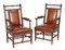 19th Century Victorian English Gothic Revival Walnut Armchairs, Set of 2, Image 12