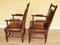 19th Century Victorian English Gothic Revival Walnut Armchairs, Set of 2 5