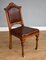 19th Century Victorian English Oak Dining Chairs, Set of 6, Image 2