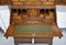 19th Century George III English Burr Walnut Bureau Bookcase 8