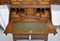 19th Century George III English Burr Walnut Bureau Bookcase, Image 8