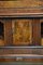 Librería inglesa George III de madera nudosa de nogal, siglo XIX, Imagen 6