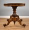 19th Century Victorian English Burr Walnut Table, Image 7