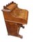 Mesa Davenport victoriana de madera nudosa de nogal, siglo XIX, Imagen 4