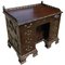19th Century Chinese Mahogany Chippendale Desk, Image 1