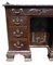 19th Century Chinese Mahogany Chippendale Desk, Image 3