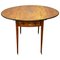 Edwardianischer handbemalter Pembroke Tisch aus Satinholz, 20. Jh 1