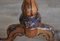 Ovaler viktorianischer Beistelltisch aus Nusswurzelholz, 19. Jh 8