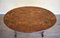 19th Century Victorian Burr Walnut Oval Occasional Table 2