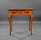 19th Century Victorian English Walnut & Marquetry Card Table 4