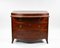 19th Century English Regency Mahogany Bow Front Chest of Drawers 4