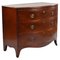 19th Century English Regency Mahogany Bow Front Chest of Drawers, Image 1