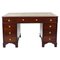 19th Century Victorian English Mahogany Partners Desk 1