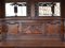Mueble bar inglés estilo jacobino de roble tallado, siglo XX, Imagen 4