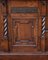 20th Century Jacobean Style English Carved Oak Bar 7
