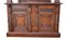 Mobile bar in stile giacobino in legno di quercia intagliato, XX secolo, Immagine 5