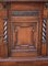 20th Century Jacobean Style English Carved Oak Bar 6