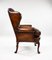 George II Brown Leather Armchair, Image 10