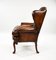 George II Brown Leather Armchair 13