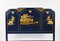 Chinoiserie Blue Lacquered and Gilded Bedroom Suite, 1930, Set of 8 20