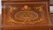 19th Century Victorian English Marquetry Inlaid Carlton House Desk, Image 14