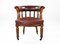 19th Century Victorian English Oak Armchair 3