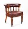 19th Century Victorian English Oak Armchair 2