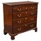 19th Century George III English Mahogany Chest of Drawers 1