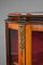 French Style Bowfronted Corner Display Cabinet 6