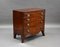 19th Century English Regency Mahogany Bow Front Chest of Drawers 2