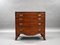 19th Century English Regency Mahogany Bow Front Chest of Drawers 5