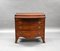 19th Century English Regency Mahogany Bow Front Chest of Drawers 4