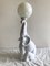 Ceramic Elephant Lamp with Glass Ball Bulb, 1980s, Image 3