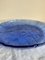 Scandinavian Modernist Ice Glass Platter attributed to Pukeberg, 1970s, Image 5