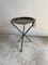 Italian Toleware Side Tray Table, 1960s-1970s, Image 1