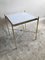 Table d'Appoint en Marbre et Laiton, Italie, 1970s 4