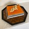 Vintage Japanese Lacquered Octagonal Trays, Set of 2 7
