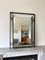 Modernist Industrial Rectangular Mirror with Metal Frame, 1980s 5