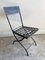 Strapwork Wrought Iron Garden Chairs, Set of 4 6