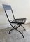 Strapwork Wrought Iron Garden Chairs, Set of 4 1
