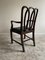 Mahogany Carver Armchair with Swirly Back 2