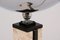 Lámpara de mesa Art Déco de mármol con paneles laterales, años 30, Imagen 5
