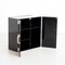 Vintage Black Acrylic Glass Bathroom Cabinet 3