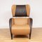 Spanish Armchair in Brown Leather 2