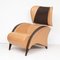 Spanish Armchair in Brown Leather 1