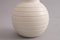 Small Art Deco British Moonstone Bombe Vase by Keith Murray for Wedgwood, 1930s, Image 3