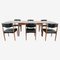 Danish Dining Table & Chairs, 1960s, Set of 7, Image 1